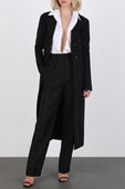 Cappotto Long Coat in Black